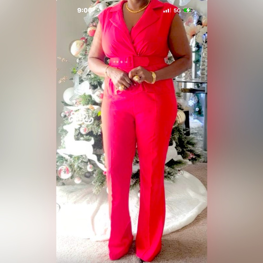 A two piece Asos lux suit